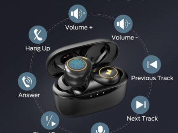 Smart Touch Control Bluetooth 5.3 Earbuds $24.99 After Coupon + Code (Reg. $70)