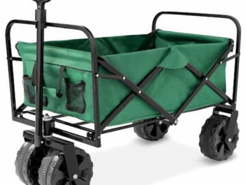 Best Choice Products 36in Collapsible Folding Utility Wagon