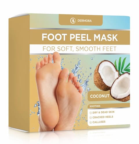 Dermosa Foot Peel Mask 2-Pack