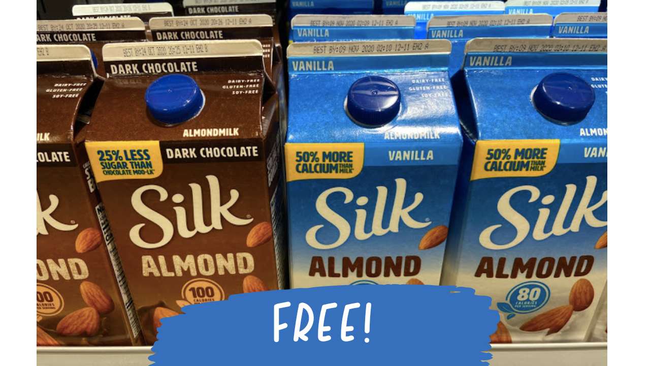 FREE Silk Almondmilk | Kroger Mega Deal