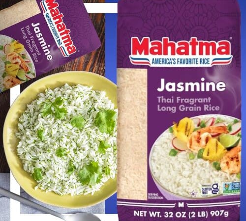 Mahatma Jasmine Rice, 32-Ounce Bag as low as $2.27 After Coupon (Reg. $3.49) + Free Shipping