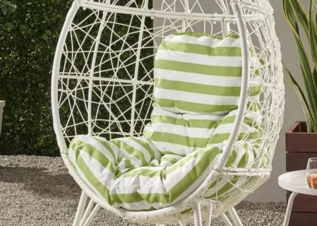 Wellingborough Egg Chair only $102.99 shipped!