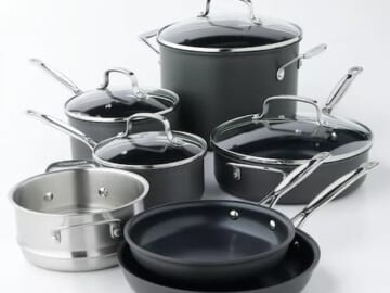 Cuisinart Chef's Classic Nonstick Hard-Anodized 11-pc. Cookware Set