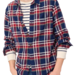 J.Crew Factory Men's Classic Plaid Flannel Shirt for $14 + free shipping