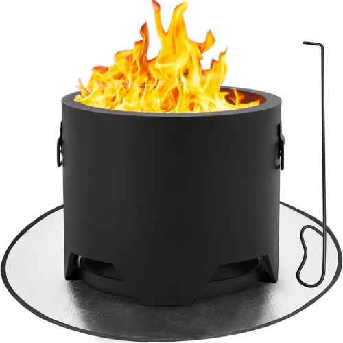 Transform your outdoor gatherings with this Yaheetech Portable Smokeless Outdoor Firepit Set for just $47.99 After Coupon (Reg. $79.99) + Free Shipping