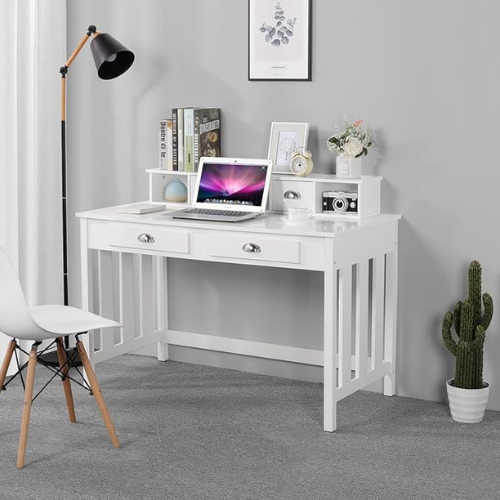 Create a professional and inspiring work environment with Yaheetech Writing Computer Desk for just $89.99 After Coupon (Reg. $149.99) + Free Shipping