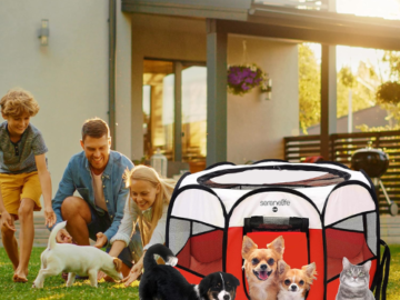 On-The-Go Portable Pet Tent $17.99 (Reg. $33)