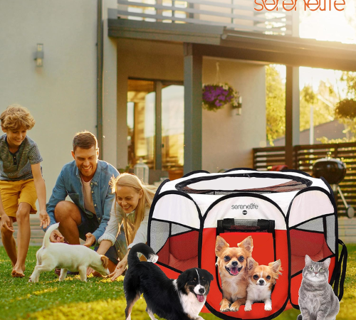 On-The-Go Portable Pet Tent $17.99 (Reg. $33)