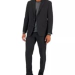 Van Heusen Men's Flex Plain Slim Fit Suit for $80 + free shipping