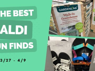 Aldi Fun Finds | $5 Turkish Towels, $20 Raised Garden Beds & More