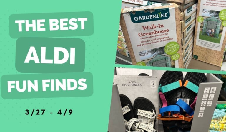 Aldi Fun Finds | $5 Turkish Towels, $20 Raised Garden Beds & More