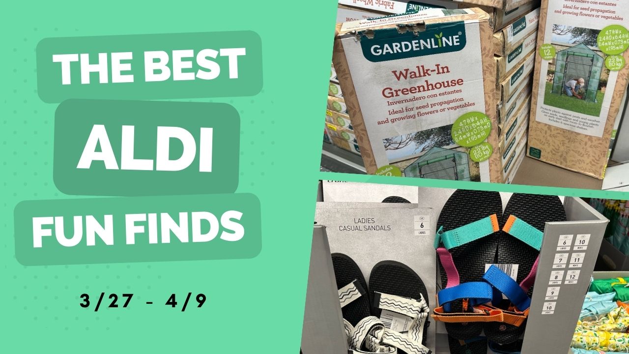 Aldi Fun Finds | $5 Turkish Towels, $20 Raised Garden Beds & More