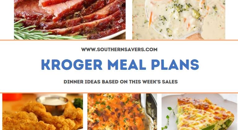 Kroger Meal Plans: Dinner Ideas Based on Sales Starting 3/27