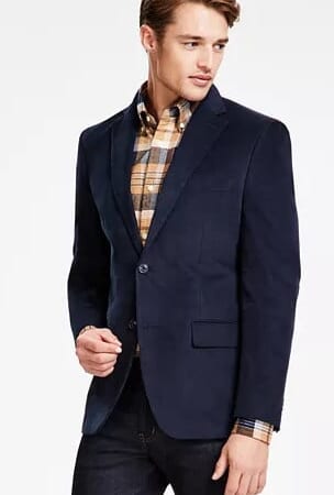 Tommy Hilfiger Men's Modern-Fit Corduroy Sport Coat for $31 + free shipping