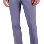 Tommy Hilfiger Men's Modern-Fit TH Flex Stretch Chambray Suit Separate Pant for $38 + free shipping