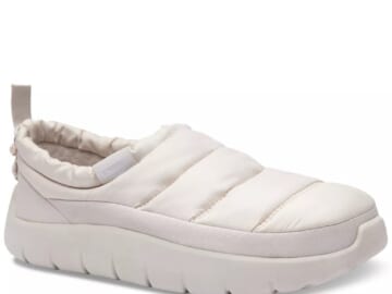 Lacoste Men's Serve Puffer Slippers for $32 + free shipping