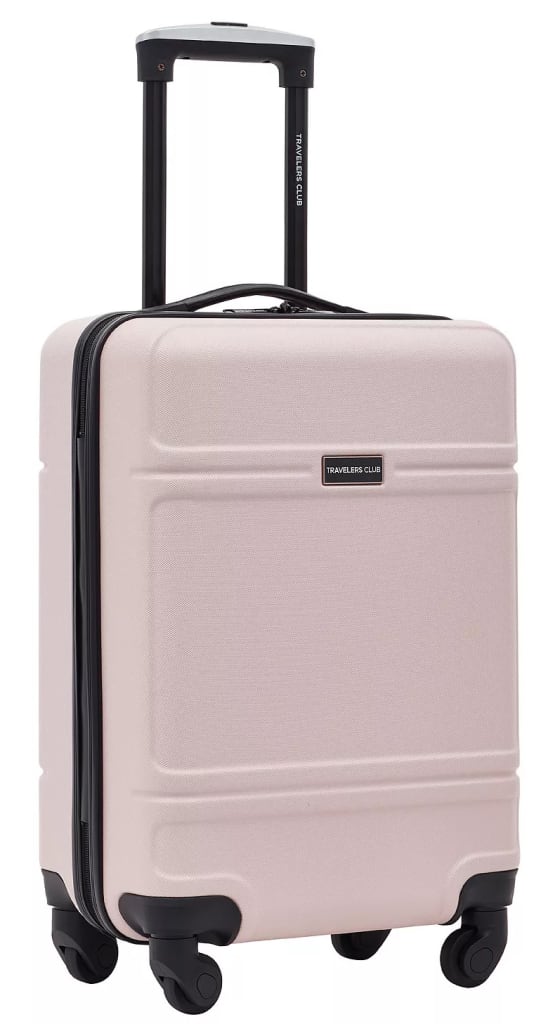 Travelers Club Skyline Collection 20" Rolling Carry-On with 360 Degree 4-Wheel System for $45 + free shipping