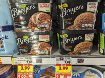 Breyers Ice Cream Only $2.99 At Kroger (Regular Price $7.99)