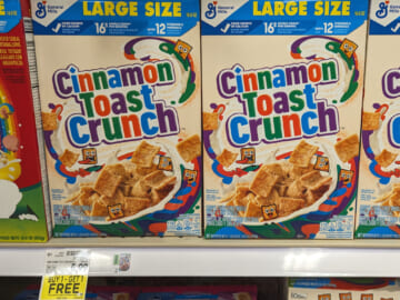 Large Boxes Of General Mills Cereal As Low As $2.50 At Kroger (Regular Price $5.99)