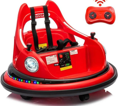 Ignite your child’s imagination and bring endless fun with iRerts 12V Bumper Cars for Kids for just $129.99 Shipped Free (Reg. $259.99)
