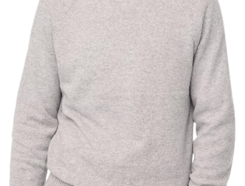 J.Crew Factory Men's Lambswool Blend Crewneck Sweater for $18 + free shipping