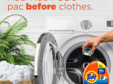 Tide 112-Count Original Laundry Detergent Soap Pods as low as $19.15 After Coupon (Reg. $27) + Free Shipping – 17¢/Pod + $5 Promo Credit