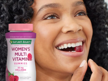 Nature’s Bounty 140-Count Women’s Multivitamin Raspberry Gummies as low as $7.02 After Coupon (Reg. $30) + Free Shipping – 5¢/Gummy