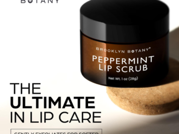 Brooklyn Botany Lip Scrub, 1 Oz as low as $7.59 Shipped Free (Reg. $10) – Various Flavors