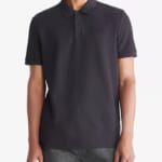 Calvin Klein Men's Pique Solid Polo for $21 + free shipping w/ $25