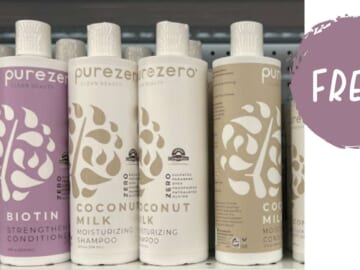 FREE Purezero Shampoo & Conditioner at Walgreens!