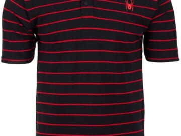 Spyder Men's Classic Stripe Logo Polo Shirt: 2 for $38 + free shipping
