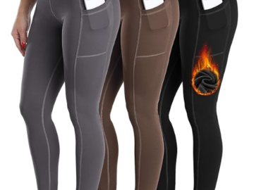 Today Only! Fashion Leggings with Pockets for Women from $32.79 Shipped Free (Reg. $40.99+)