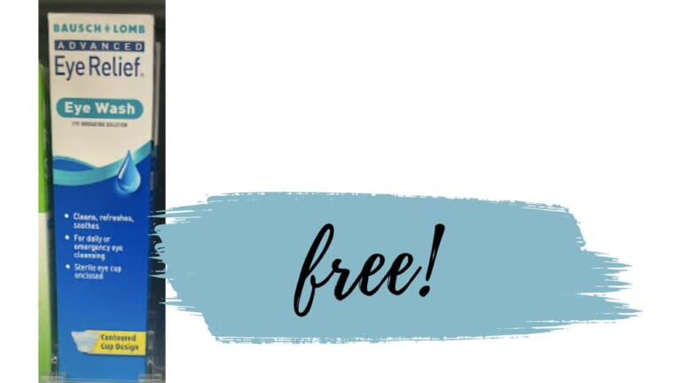 Get Bausch & Lomb Advanced Eye Relief Wash for FREE at Walgreens!