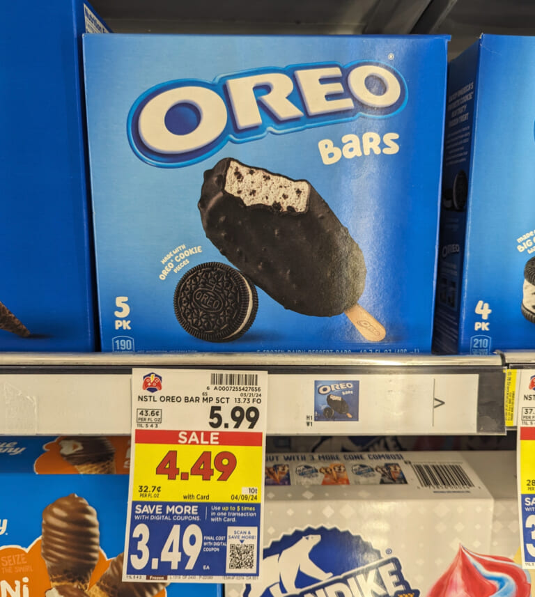 Oreo Ice Cream Snacks Only $3.49 At Kroger