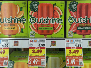 Outshine Bars As Low As $2.49 Per Box At Kroger