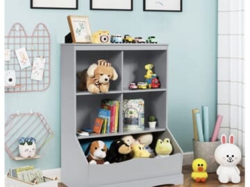 Kids' 3-Tier Multi-Functional Bookcase