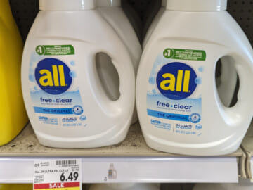 All Laundry Detergent As Low As $3.99 At Kroger