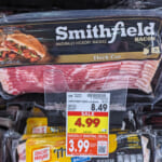 Smithfield Bacon Only $3.99 At Kroger (Regular Price $8.49)