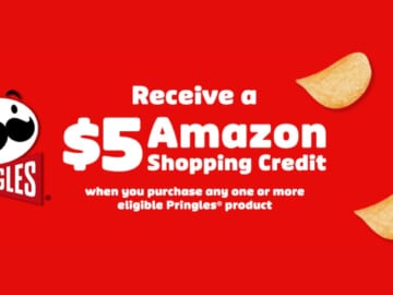 $5 Amazon Credit With Pringles Purchase!