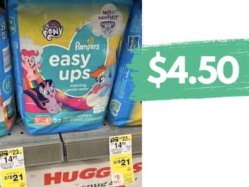 $4.50 Pampers Easy Ups at Walgreens