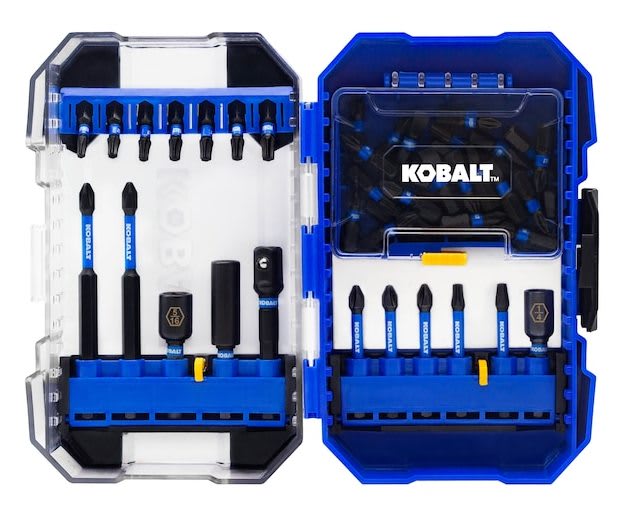 Kobalt 50-Piece Impact Driver Bit Set for $20 + pickup