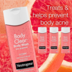 Neutrogena 3-Count Pink Grapefruit Body Clear Acne Treatment Body Wash w/ Salicylic Acid, 8.5-Oz as low as $11.70 After Coupon (Reg. $37.79) + Free Shipping – $3.90/Bottle