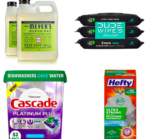 Get $15 Credit when you buy $50 Household Essentials!