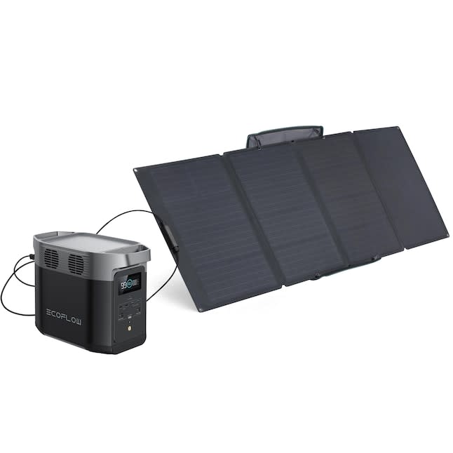 EcoFlow Delta 2 2,700W Peak Portable Power Station w/ Solar Panel for $1,199 + free shipping