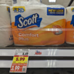 Grab Scott Comfort Plus Toilet Paper For Only $3.99 At Kroger