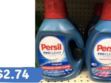 $2.74 Persil Laundry Detergent at Walgreens
