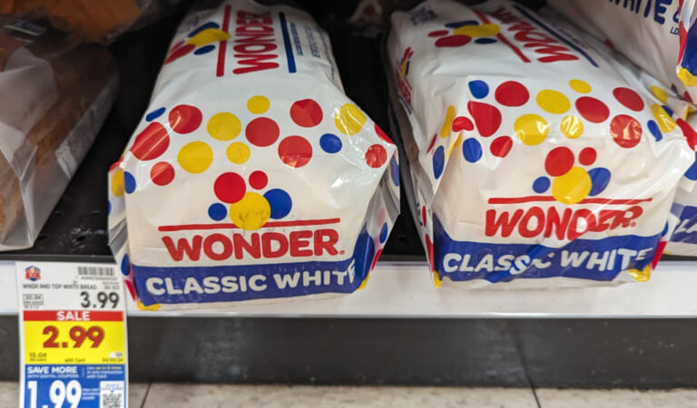 Wonder Bread As Low As $1.99 At Kroger