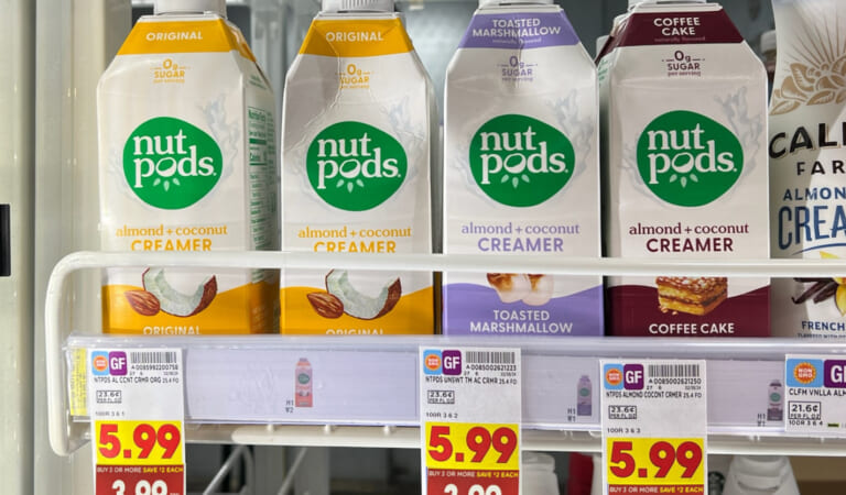 Nut Pods Dairy-Free Creamer As Low As $3.49 At Kroger (Regular Price $6.29)