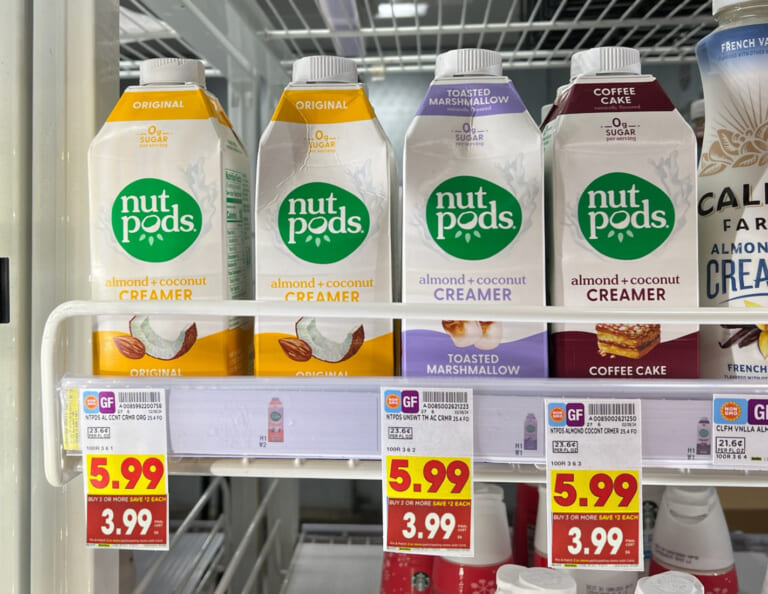 Nut Pods Dairy-Free Creamer As Low As $3.49 At Kroger (Regular Price $6.29)