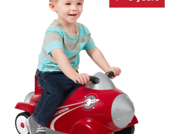 Radio Flyer Retro Rocket Ride-On Toy $29.97 (Reg. $50)
